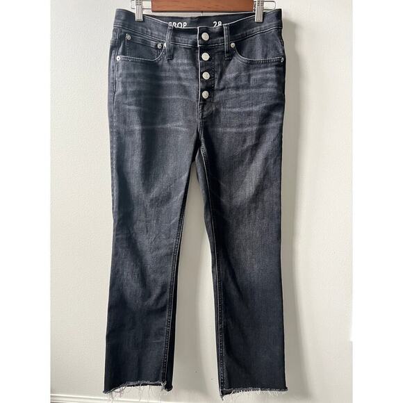 J.  Crew 9" Billie Demi Boot Crop Jean women's size 28 - Picture 1 of 6